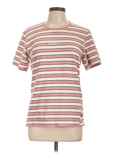 Pre-owned Huf Short Sleeve T-shirt In Red