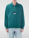 Huf Big Block ¼ Zip French Terry