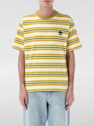 HUF T-SHIRT HUF MEN COLOR YELLOW,G96513003