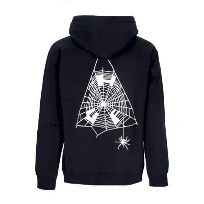 Huf Tangled Webs Men's Hoodie Tt Po Hoodie Black