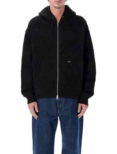 Huf The Corso Hoodie - Relaxed Fit, Full-zip In Black