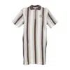 Huf Women's Crown Polo Knit Dress Off White In Off White