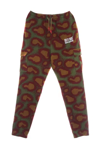 Huf Women's Lightweight Tracksuit Pants Network Ft Cargo Pant In Olive