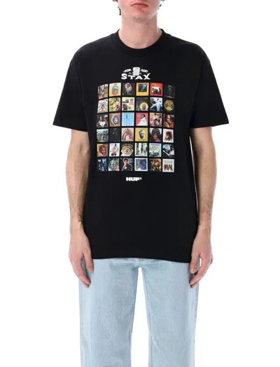 Huf Worldwide Black Graphic Cotton T-shirt