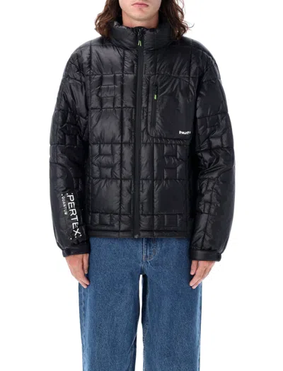 Huf Worldwide Black Pertex Puffer Jacket