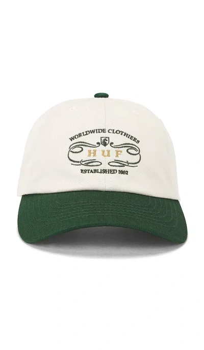 Huf Worldwide Clothiers 6-panel Hat In Green