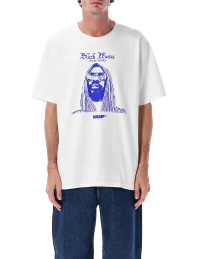 HUF HUF X ISAAC HAYES BLACK MOSES HEAVYWEIGHT T-SHIRT