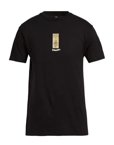 Huf X Marvel Man T-shirt Black Size Xl Cotton
