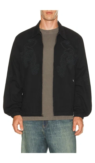 Huf X Spider-man Work Jacket In Black