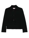 Hugenberg Button-front Jacket In Black