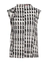 Hugenberg Woman Top Black Size M Polyester, Elastane In Black