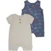 Huggies 2-pack Assorted Rompers In Blue