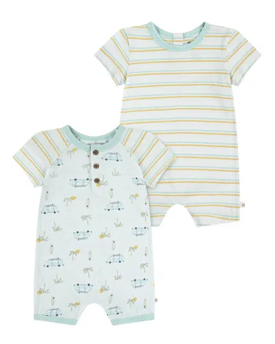 Huggies Babies' 2pc Romper Set In Blue