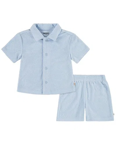 Huggies Kids' 2pc Shirt & Short Set In Blue