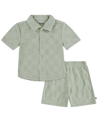 Huggies Kids' 2pc Shirt & Short Set In Green