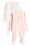 Huggies Assorted 2-pack Footies In Multi