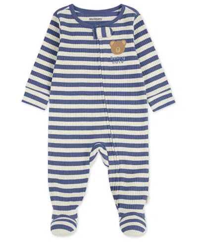 Huggies Baby Boys 2-way Full-zip Footed Coverall In Multi