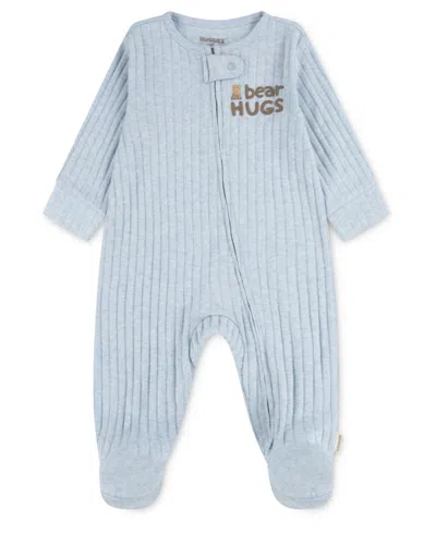 Huggies Baby Boys Footed Long Sleeves Coverall In Blue