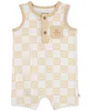 Huggies Baby Boys Sleeveless Romper In Tan