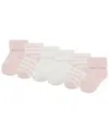 Huggies Baby Foldover Ankle Socks 3-pack In  Crystal Pink