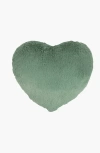 Hugimals World Super Sized Heart To Hug Pillow With Pocket In Green