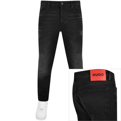 Hugo Boss Hugo 634 Tapered Fit Jeans Black