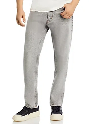 Hugo 640 Straight Fit Jeans In Silver