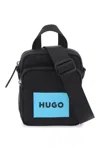 HUGO HUGO NYLON SHOULDER BAG WITH ADJUSTABLE STRAP