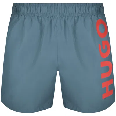 Hugo Abas Swim Shorts Blue