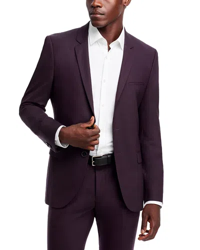 Hugo Boss Arti Extra Slim Fit Suit Jacket In Dark Purple