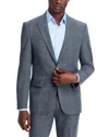 HUGO ARTI PLAID EXTRA SLIM FIT SUIT JACKET