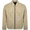Hugo Blue Bino 2511 Jacket Beige In Beige