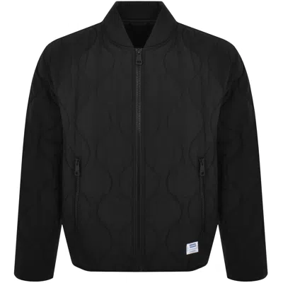 Hugo Blue Boho2421 Quilted Jacket Black