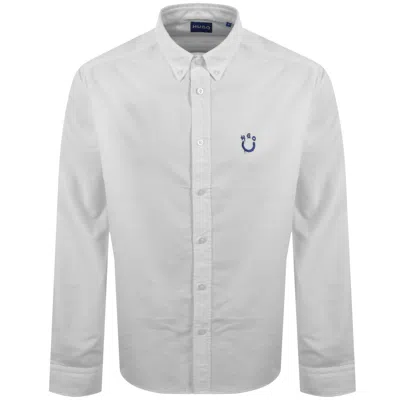 Hugo Blue Ebalto Bd Shirt White