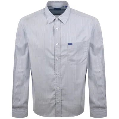 Hugo Blue Ebalto Shirt Open Blue