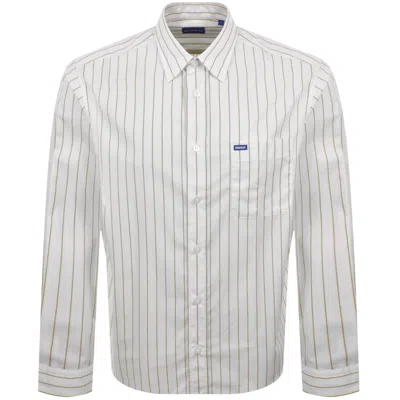 Hugo Blue Ebalto Shirt White