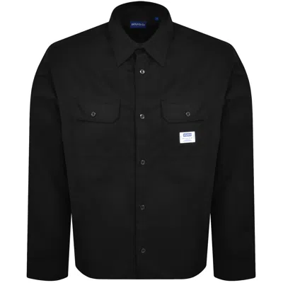 Hugo Blue Ekynone Long Sleeve Shirt Black