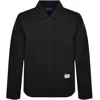 Hugo Blue Esantos Overshirt Black In Black