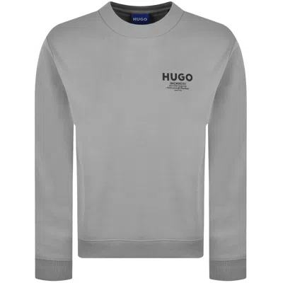 Hugo Blue Hugo Grey Nespon Sweatshirt Grey In Gray