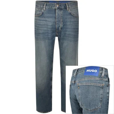 Hugo Blue Jonah Straight Fit Jeans Blue