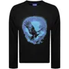 Hugo Blue Nagtox T Shirt Black In Black