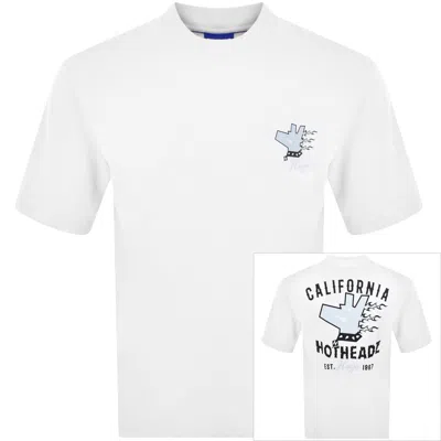 Hugo Blue Nagulop T Shirt White