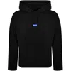 HUGO BLUE HUGO BLUE NALONSO HOODIE BLACK