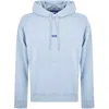 Hugo Blue Nalonso Hoodie Light Blue In Blue