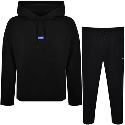 Hugo Blue Nalonsonap Tracksuit Black
