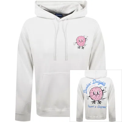 Hugo Blue Namiko Hoodie Off White