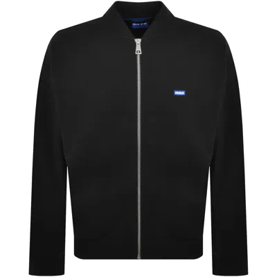 Hugo Blue Narane Full Zip Sweatshirt Black