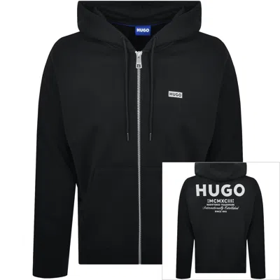 Hugo Blue Nardimez Hoodie Black