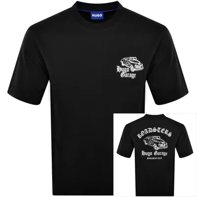 Hugo Blue Natopu T Shirt Black