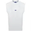 Hugo Blue Navertz Vest White In White